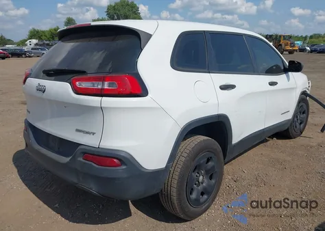 2014 Jeep Cherokee Sport z USA, uszkodzony, nr VIN 1C4PJMAB4EW317559